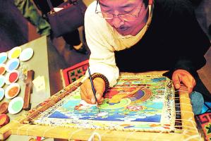 Thangka Paintings colouring